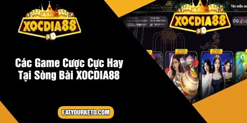 Các Game Cược Cực Hay Tại Sòng Bài XOCDIA88