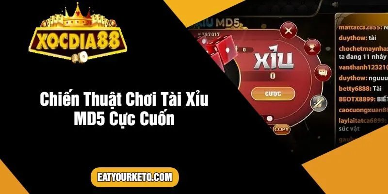 Chiến Thuật Chơi Tài Xỉu MD5 Cực Cuốn