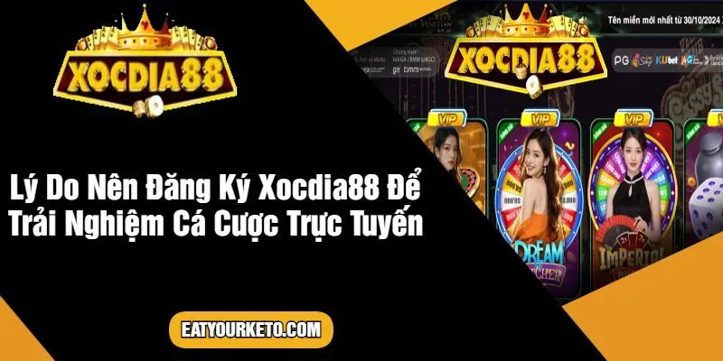 Lý Do Nên Đăng Ký Xocdia88 Để Trải Nghiệm Cá Cược Trực Tuyến